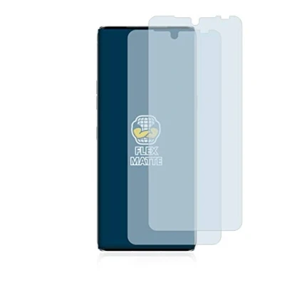 Abbildung von BROTECT Full Cover Schutzfolie Matt für LG Velvet (2 Stück) Screen Displayschutz Folie, 3D Curved, Anti Reflex