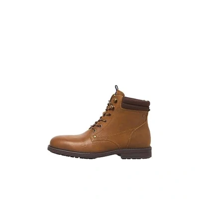 Abbildung von Jack &amp; Jones Jfwsolomon BOOT Schnürstiefelette, Herren, Größe: 44, Honey Schuhe
