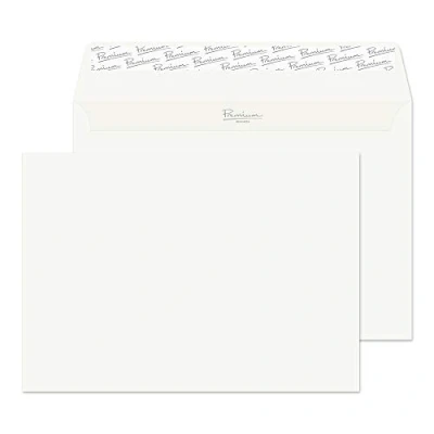 Abbildung von Blake Premium Geschäftsumschläge mit selbstklebender Klappe, 120 g/m², weiß, Größe C5, 162 x 229 mm