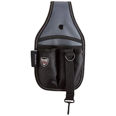 Abbildung von kwb 907610, Werkzeughüftgurt, Silber, Schwarz, Grau, Nylon, 5 Taschen, 150 mm, 270 mm
