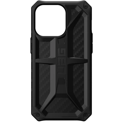 Abbildung von Apple iPhone 13 Pro Hülle Kunststoff UAG Hard Case/Backcover Handyhülle Schwarz Shockproof/Stoßfest