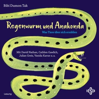 Abbildung von Regenwurm und Anakonda: Was Tiere über sich erzählen: 2 CDs