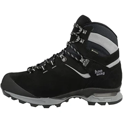 Abbildung von Hanwag Tatra Light Wide GTX Herren Trekkingschuhe (Schwarz 7 UK, 40.5 EU) Typ B (Bergstiefel) Wanderschuhe