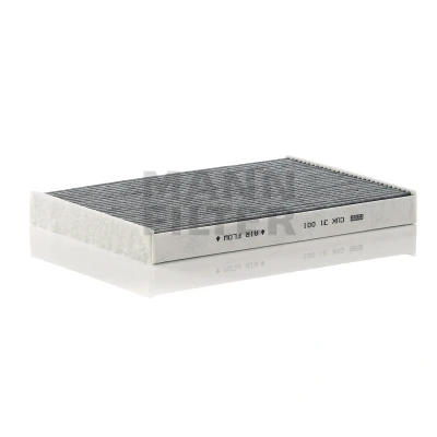 Abbildung von MANN FILTER CUK 31 001 Innenraumfilter Aktivkohlefilter 302 203 32 VOLVO: FH II, FH, RENAULT TRUCKS: T Serie