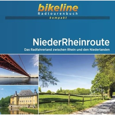 Abbildung von Niederrheinroute: Das Radfahrerland zwischen dem Rhein und den Niederlanden. 1:60.000, 1.573 km, GPS Tracks Download, Live Update (bikeline Radtourenbuch kompakt)