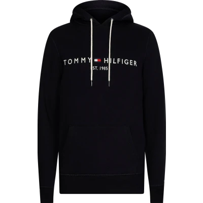 Abbildung von Tommy Hilfiger LOGO Hoody Kapuzenpullover, Herren, Größe: XXL, Desert sky