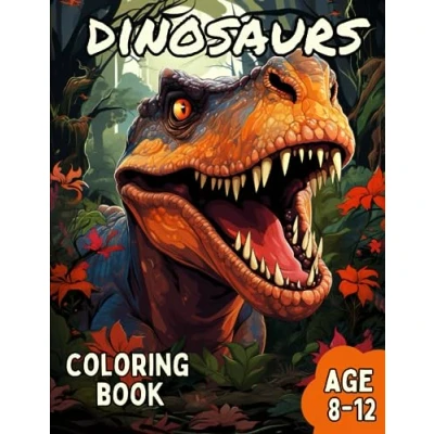 Abbildung von Dinosaurs Coloring Book: Awesome Book for Kids Age 8 12