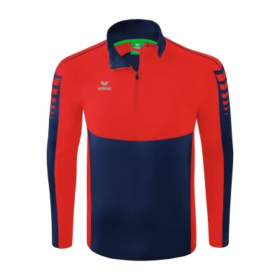 Abbildung von Erima Teamsport SIX Wings Trainin Langarmshirt, Herren, Größe: 3XL, Blaurot
