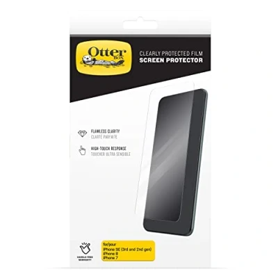 Abbildung von OtterBox CP Film Displayschutz für iPhone 6s/7/8/SE 2. Gen 2020/3. 2022, Displayschutzfilm, Zuverlässiger Schutz vor Kratzern und Schrammen