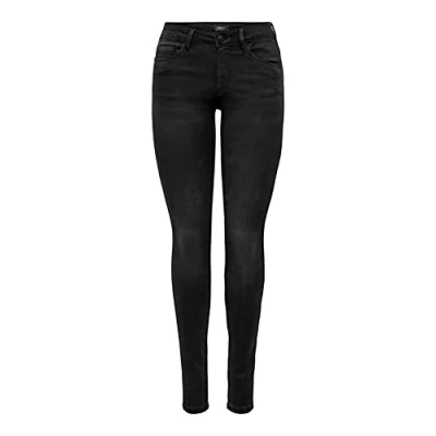 Abbildung von ONLY Onlroyal Jeans Skinny Fit, Damen, Größe: XSx30, Black denim