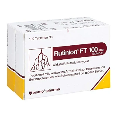 Abbildung von Rutinion FT 100 mg Tabletten 200 St