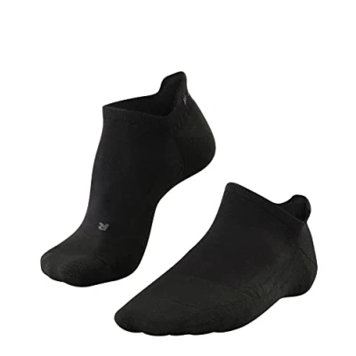 Abbildung von FALKE Herren GO2 Invisible M IN Baumwolle Antiblasen 1 Paar Golfsocken, Schwarz (Black 3000), 46 48