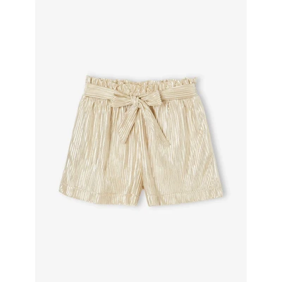 Abbildung von Vertbaudet Shorts für Kinder, Größe: 92/98, Gold