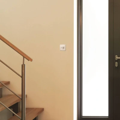 Abbildung von Steinel Einbau Bewegungsmelder IR 2180 UP ECO weiß, Unterputz Wandschalter, 180 Sensorschalter, 2 und 3 Draht Montage, 200 W