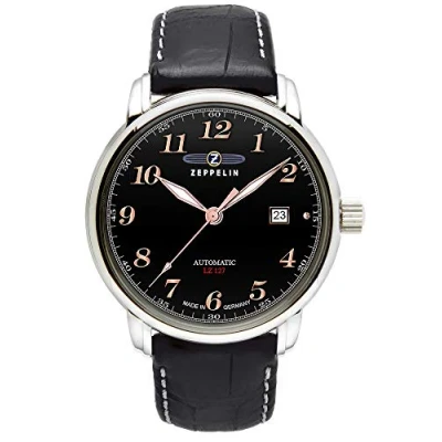 Abbildung von Zeppelin Uhr, Herren, Größe: One Size, Schwarz