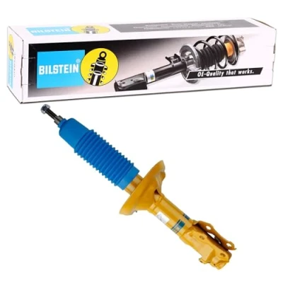 Abbildung von BILSTEIN B4 OE Replacement 22 046765 Stoßdämpfer Vorderachse Gasdruck Zweirohr Federbein oben Stift, unten Schelle