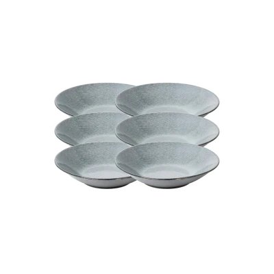 Abbildung von Broste Copenhagen NORDIC SEA Teller tief 22,5 cm Set6