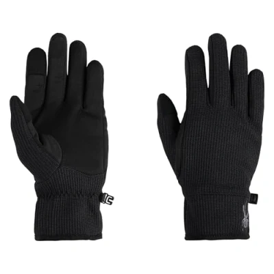 Abbildung von Spyder Herren Bandit Gloves Handschuhe, Schwarz, Large