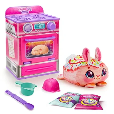 Abbildung von Moose Plüschfigur Cookeez Makery: Oven (pink), Kuchen, mit Geräuschen