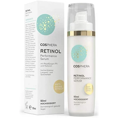 Abbildung von Cosphera Anti Aging Creme Retinol Performance Serum 50 ml