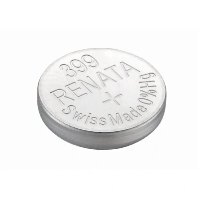 Abbildung von RENATA Knopfzellen Silver Oxyde 399 / SR927W, 0 % Quecksilber, 3 Stück