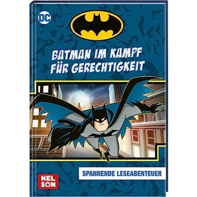 Abbildung von DC Superhelden: Batman im Kampf für Gerechtigkeit: Zwei spannende Leseabenteuer zum Vorlesen und fortgeschrittenen Selbstlesen Kinder ab 6 Jahren (DC Universum)