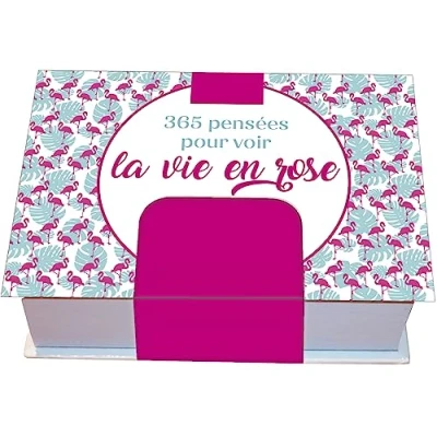 Abbildung von Minimaniak 365 pensées pour voir la vie en rose mini calendrier