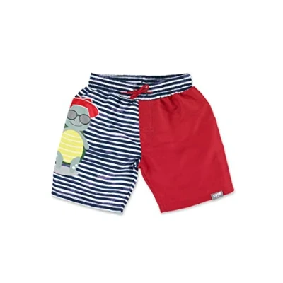 Abbildung von Sterntaler Unisex Kinder Jungen Badeshort Badeshorts Schildkröte UV Schutz 50+ marine, 104