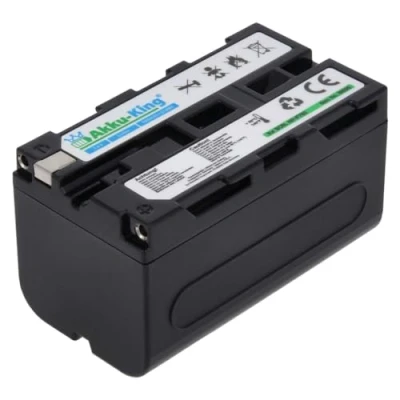 Abbildung von Akku kompatibel mit Sony NP F750 Li Ion 7000mAh für NEX EA50, CCD SC5, DCR TR8000, DSR 200, HVL ML20, HVR Z1J, F330, F530, F550, F930