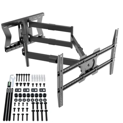 Abbildung von XTRARM TiTon Double 100 cm, TV Wandhalterung, schwenkbar, neigbar 80kg, VESA max.600x400