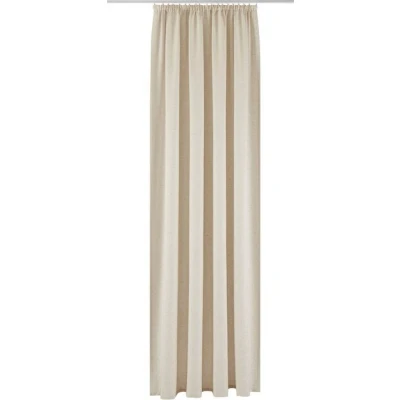 Abbildung von my home Gardine &quot;Rudy&quot;, (1 St.), Halbtransparent, Leinenlook, Polyester
