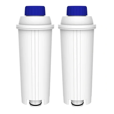 Abbildung von Waterdrop Filterkartuschen für Kaffeemaschine, Ersatz De&#039;Longhi® Wasserfilter DLSC002, Kompatibel mit Magnifica® S, Eletta® Explorer, Dinamica® und ECAM Serie (2)