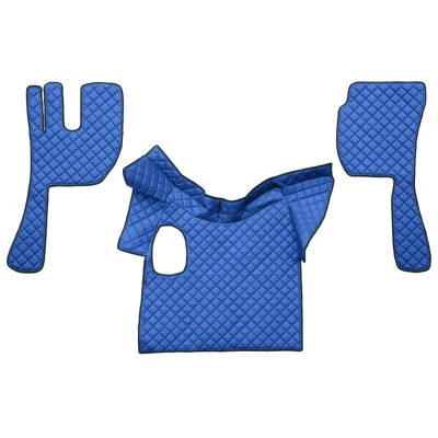 Abbildung von F CORE FL12 BLUE Fußmattensatz Eco Leder vorne 3 Blau