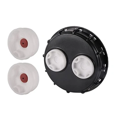 Abbildung von FOGWOWO IBC Tankdeckel Abdeckkappe 163mm Wassertank Vented Atemschutz Deckel,mit 2&quot; Ersatzteil Kappe,IBC Tank Zubehör für 1000l Regentonne,Container