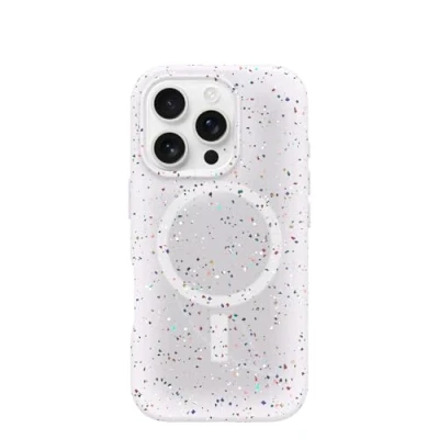 Abbildung von OtterBox Symmetry Series Core for MagSafe Hülle für iPhone 16 Pro, stoßfest, sturzsicher, ultraschlank, dünne schützende Hülle, 3X getestet nach Militärstandard, Weiß