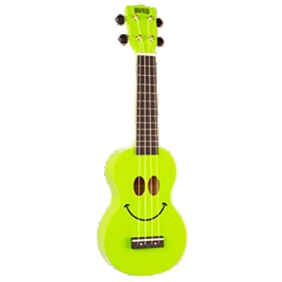 Abbildung von Mahalo Smiley Series Sopran Ukulele Green
