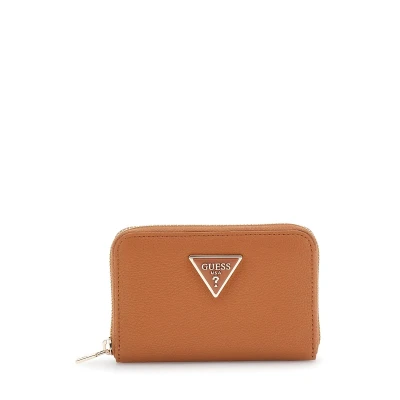 Abbildung von Guess Meridian MIT Logodreieck Geldbörse, Damen, Größe: One Size, Karamell