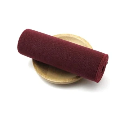 Abbildung von NEFLUM 2 Meter 10cm breites Gummiband für Bekleidungsbund, elastisches Gurtband, DIY Nähzubehör, Weinrot,