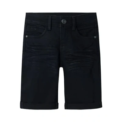 Abbildung von NAME IT Jungen Nkmsilas Slim Dnm L 2272 ax Noos Shorts, Black Denim, 152 EU