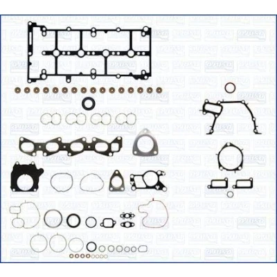 Abbildung von AJUSA 51059200 Dichtungsvollsatz, Motor ohne Zylinderkopfdichtung, mit Ventilschaftabdichtung OPEL: Insignia A Sports Tourer
