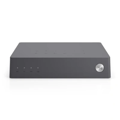 Abbildung von Audio Pro Link 2 Kabelloser HiFi Adapter für Streaming &amp; Multiroom WiFi WLAN Ethernet Smart App Steuerung Aufrüsten von Stereoanlagen Schwarz