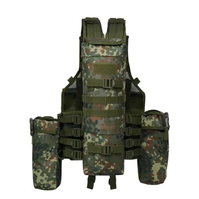 Abbildung von Brandit Weste, Herren, Größe: One Size, Flecktarn