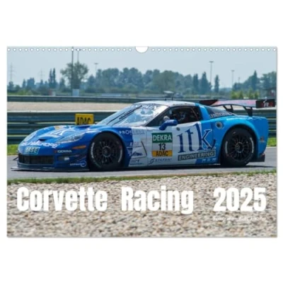 Abbildung von Corvette Racing 2025 (Wandkalender DIN A3 quer), CALVENDO Monatskalender