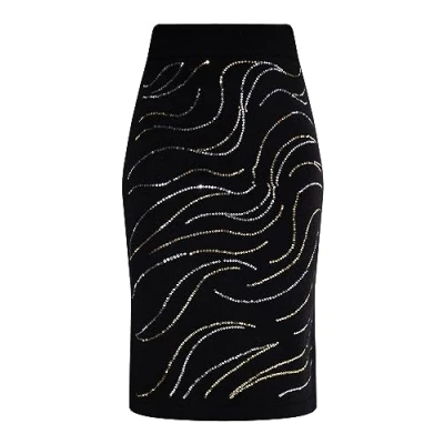 Abbildung von COBIE Damen Midirock 17529353 CO01, SCHWARZ, XS/S