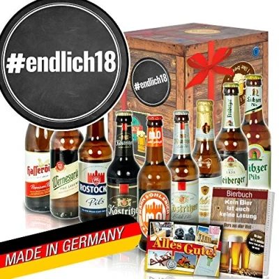 Abbildung von endlich18 ++ Bier in DDR Geschenke 18 Geburtstag