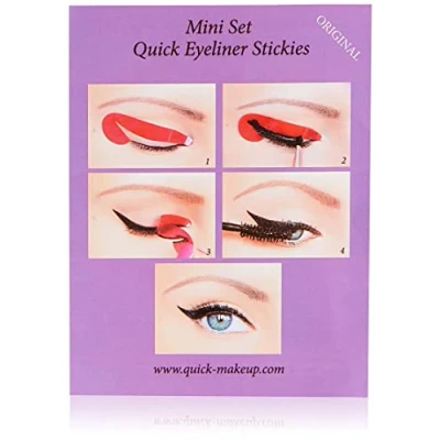 Abbildung von Quick Make up Eyeliner Stickies STARTER SET, 12 Stück