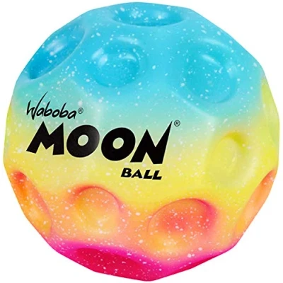 Abbildung von Waboba Der Mondball mit Farbverlauf springt aus Dieser Welt heraus patentiertes Design Krater Machen Pop Sounds wenn er auf den Boden trifft, leicht zu greifen, Mehrfarbig, Einheitsgröße