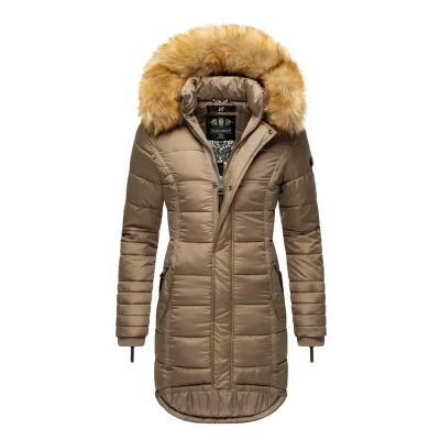 Abbildung von Navahoo Papaya Wintermantel, Damen, Größe: Small, Taupe