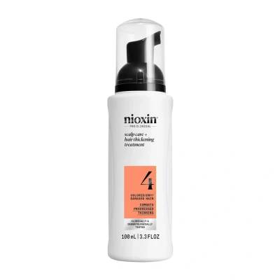 Abbildung von Nioxin System 4 Leave In Treatment für coloriertes/trockenes/geschädigtes Haar und fortgeschrittenen Haarausfall 100 ml