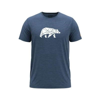 Abbildung von Forsberg Lokison Tshirt print, Herren, Größe: 3XL, Tinten blau